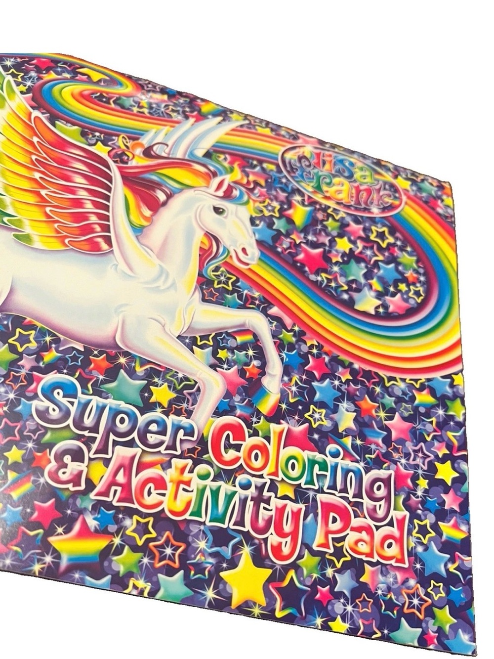 Lisa Frank Rainbow Pegasus Super Coloring & Activity Pad - Multicolor
